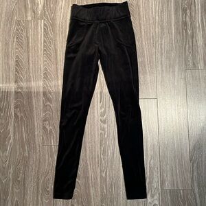 Push up velvet leggings size S